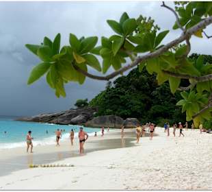 Strand auf einer Similan Insel