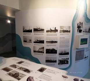 Infowand in der Ausstellung zum Laheema Nat. Park 