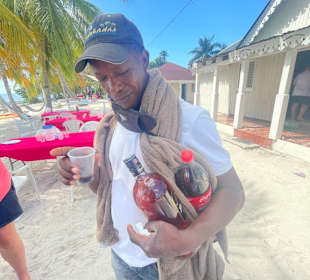 Jose nach dem Shopping