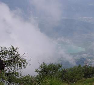 Kalterer See aus 1500 m Höhe