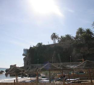 Balcón von der Bucht aus
