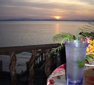 Abendstimmung beim Dinner