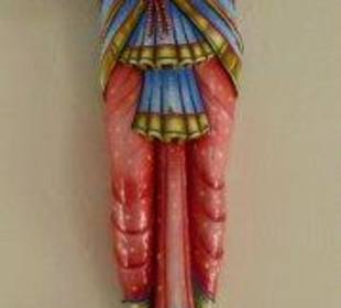 Eine hinduistische Skulptur