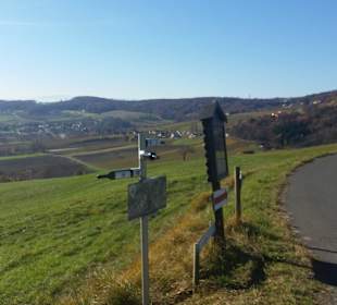 Auf dem Weg zur Aussichtswarte