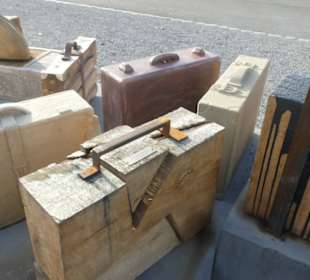 Denkmal DenkOrt Deportationen 1941-1944 am Bahnhof