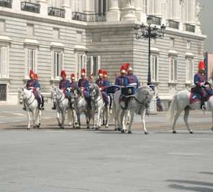 Palacio Real - Wachwechsel