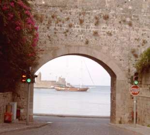 Die Altstadt von Rhodos-Stadt