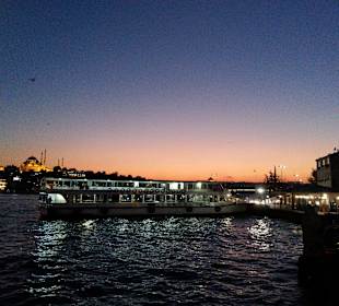 Goldenes Horn am Abend