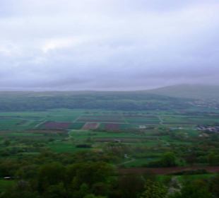 Ausblick auf die Gegend von oben