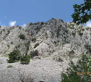 Blick zum einem Begkamm