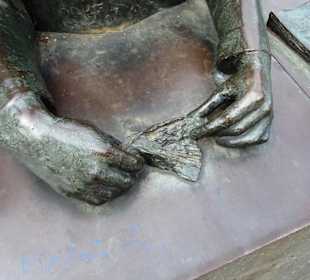 Das Zigarrenmacherdenkmal am Buntentorsteinweg