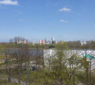 Universitätsbibliothek – Blick vom Dachgarten