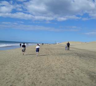 Strandwanderung Richtung Maspalomas