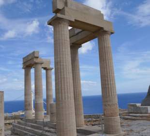 Jetzt kommen Säulen, aus verschienen Perspektiven