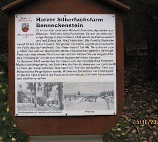 Hinweis zur Silberfuchsfarm