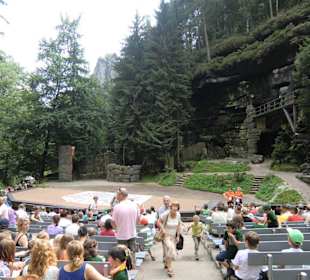 Blick auf die Bühne