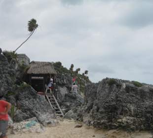 Zugang zur Badebucht