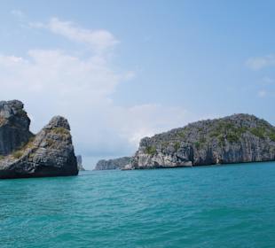 Ausblick vom Speedboat
