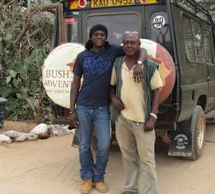 Fahrer Hamis und Safari