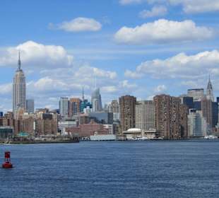 Manhattan Skyline vom Circle Line Boot