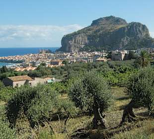 Aussicht auf Cefalu