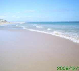 Wieder endlos Strand