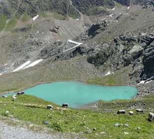 Wunderschöne Aussicht auf den Weißsee