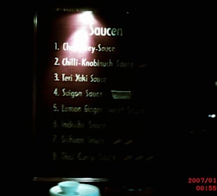 Saucen liste