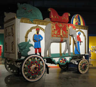Zirkusausstellung im Ringling Museum in Sarasota