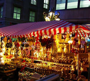 Verkaufstände Christkindlesmarkt