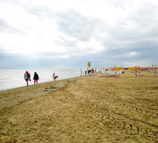 Bibione Strand im September