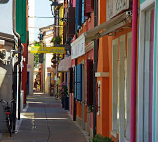 Die Gassen in Caorle