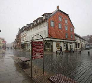 Graupelschauern in Wernigerode