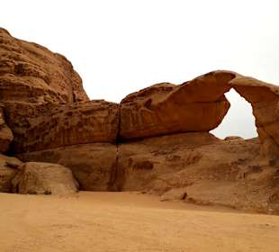 Wüstenlandschaft Wadi Rum