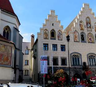 Rathaus und Stadtkirche