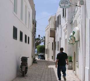 Wohngasse in Mahdia