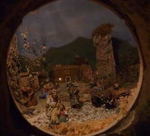 Guckloch in der Kapelle