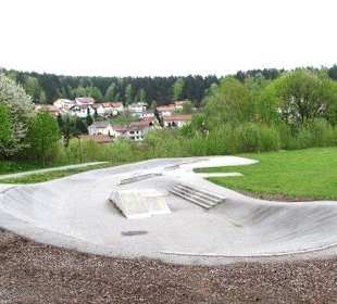 Skateboardbahn im Roccopark