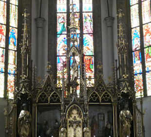 Innenansicht der Kirche St. Johannes der Täufer