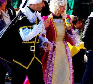 Kostüme-Masken-Show Venedig 2011