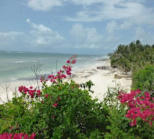 Blick auf dem Strand