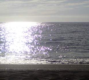 Abends am Strand von Puerto Naos