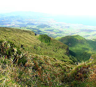 Wandern um den Lagoa do Fogo