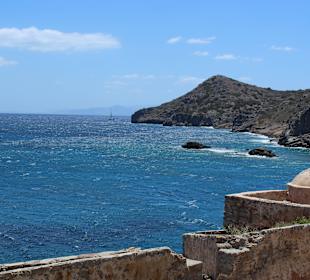 Widok z wyspy Spinalongi