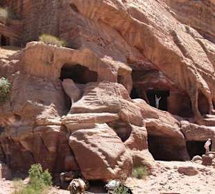 Spacer po Mieście Wykutym w Skale - Petra