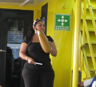 Animation auf dem Fährschiff