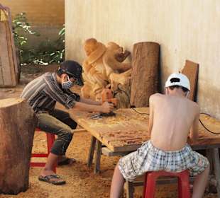 Holzschnitzerinsel bei Hoi An