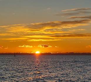 Sonnenuntergang Ria Formosa
