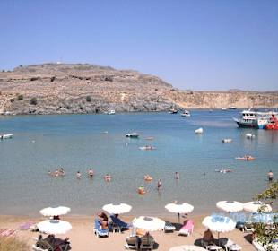 Strand in Lindos