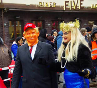 Auch der Trump war dabei